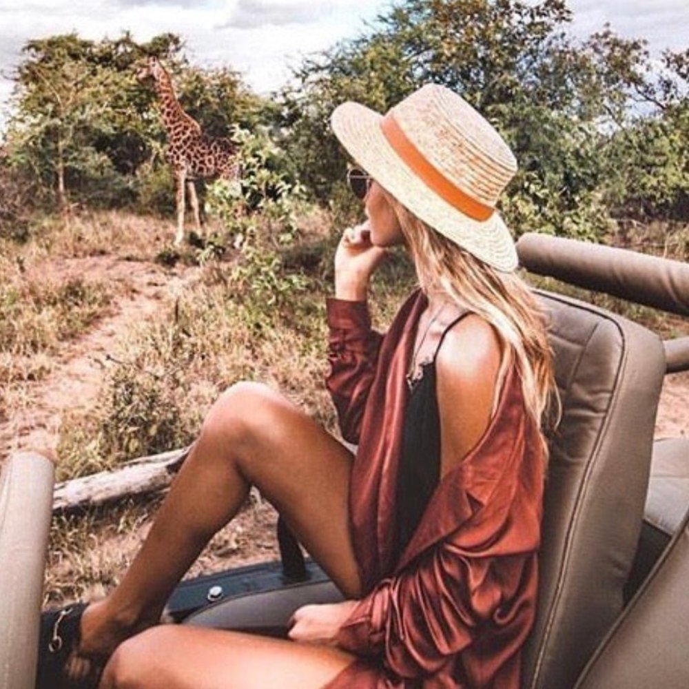 Spencer Terracotta Straw Hat